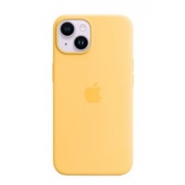 Funda iPhone 14 Apple Silicona Sunglow MagSafe