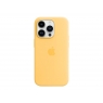 Funda iPhone 14 PRO Apple Silicona Sunglow MagSafe