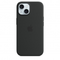 Funda iPhone 15 Apple Silicona Black MagSafe
