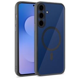 Funda Movil Back Cover Cool Magnetic Transparente / Black Samsung Galaxy S25 FE