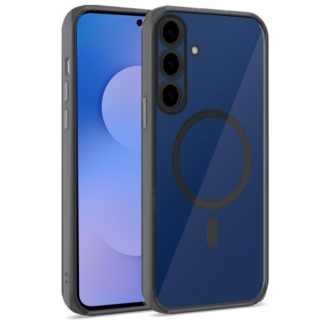 Funda Movil Back Cover Cool Magnetic Transparente / Black Samsung Galaxy S25 FE