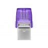 Memoria USB-C / USB 3.2 256GB Kingston DT Micro DUO G3 OTG Purple