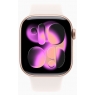 Apple Watch Series 11 GPS + Cell 42MM Rose Gold Aluminium + Correa Light Blush Sport Band M/L