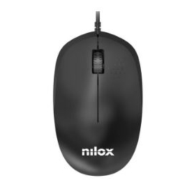 Mouse Nilox Optico 1200DPI USB Black