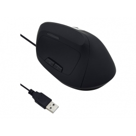 Mouse Ewent Ergonomico Vertical 1800DPI USB Black