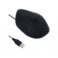Mouse Ewent Ergonomico Vertical 1800DPI USB Black