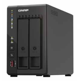 Cabina Almacenamiento Qnap TS-253E 8GB 2 Bahia Sata Black