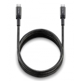 Cable NGS USB-C Macho / USB-C Macho 100W 2M Black