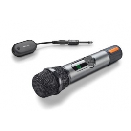 Microfono Mano NGS Singer Star Wireless + Receptor Black / Grey