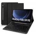 Funda Tablet HT Folio + Teclado Bluetooth Black Samsung Galaxy TAB S9FE / S10FE