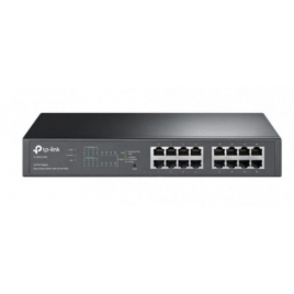 Switch TP-LINK 10/100/1000 16 Puertos (8X POE + 8X RJ45)