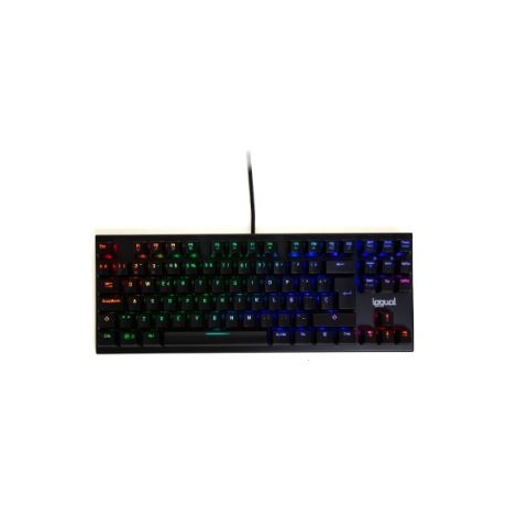 Teclado Iggual Gaming Onyx TKL Mecanico Retroiluminado USB Black