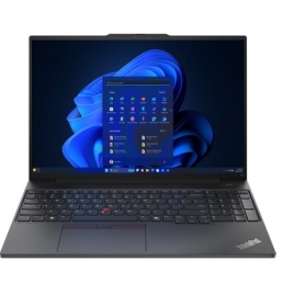 Portatil Lenovo Thinkpad E16 G2 Core Ultra 7 155H 16GB 512GB SSD 16" IPS W11P Black