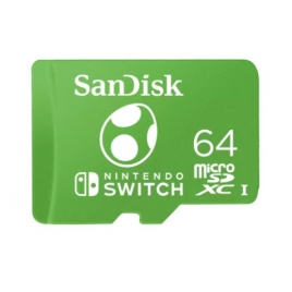 Memoria Micro SD 64GB Sandisk V30 Edicion Nintendo Switch