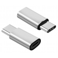 Adaptador Kablex USB-C Macho / Lightning Hembra Silver