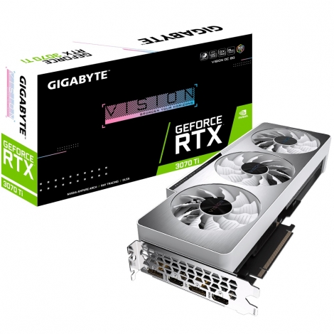 Tarjeta Grafica PCIE Nvidia GF RTX 3070 ti Vision OC 8GB DDR6 2XDP 2Xhdmi