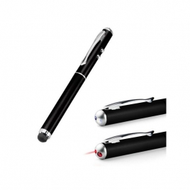 Lapiz Cool Puntero Stylus Universal Laser Black