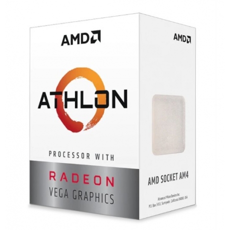 Microprocesador AMD Athlon 3000G 3.5GHZ Socket AM4 4MB