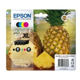Cartucho Epson 604XL Multipack Workforce XP-2200 XP-3200 XP-4200 WF-2910 WF-2950