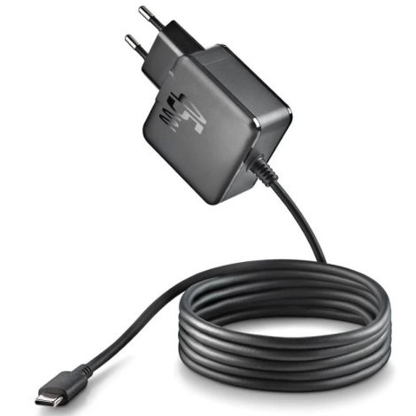 Cargador USB-C NGS BUD 45W GAN 1.5M Black