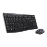 Teclado + Mouse Logitech Wireless MK270 Multimedia