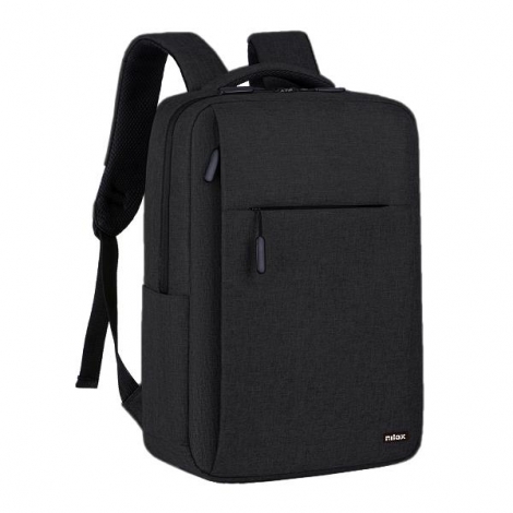 Mochila Portatil Nilox 15.6" Backpack Professinal Black