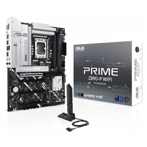 Placa Base Asus Intel Prime Z890-P WIFI Socket 1851 ATX Grafica DDR5 M.2 Glan USB 3.2