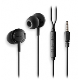 Auricular IN-EAR + MIC NGS Cross Drift Jack Black