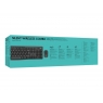 Teclado + Mouse Logitech Wireless MK295 Silent Black