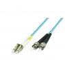 Cable Microconnect Fibra Optica 2 LC / 2 ST Multimodo Duplex 62.5/125 1M