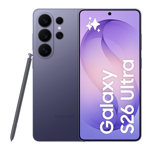 Smartphone Samsung Galaxy S26 Ultra 6.9" OC 12GB 256GB 5G Android Cobalt Violet