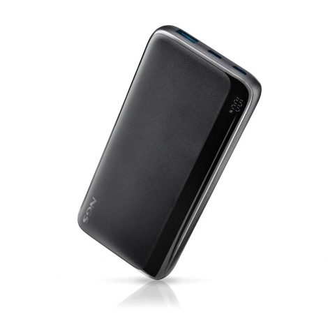 Bateria Externa Universal NGS Quiz10 10.000MAH USB + 2XUSB-C Black