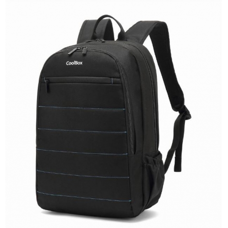 Mochila Portatil Coolbox Waterproof 15.6" Black