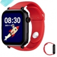 Smartwatch Save Family 4G GPS Savewatch+ Black + Correa Sport red