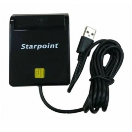 Lector de Tarjetas Chip Dnie Cherry USB Black