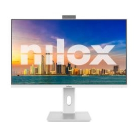 Monitor Nilox 27" IPS FHD Nxm27rweb02w 1920X1080 1ms 120HZ HDMI DP MM Piv / Reg Webcam White