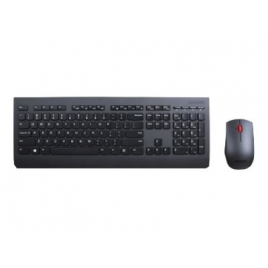 Teclado + Mouse Lenovo Wireless Professional Black