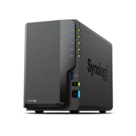 Cabina Almacenamiento Synology DS225+ 2 Bahias Sata Raid Glan Black
