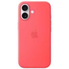 Funda iPhone 17 Apple Silicona Bright Guava MagSafe