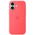 Funda iPhone 17 Apple Silicona Bright Guava MagSafe