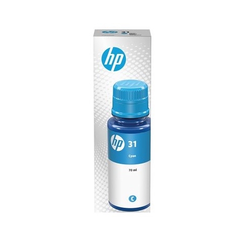 Bote de Tinta HP 31 Cyan 70ML Smart Tank 51XX / 67X / 70XX / 73XX / 750 / 76XX