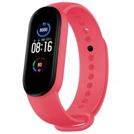 Correa Cool para Xiaomi mi Band 5 / mi Band 6 / mi Band 7 / Amazfit Band 5 Pink