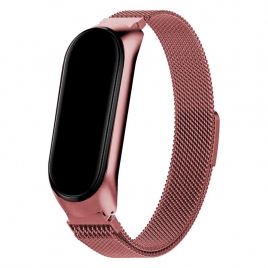 Correa Cool para Xiaomi mi Band 5 / mi Band 6 / mi Band 7 Metal Rose