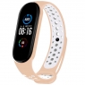 Correa Cool para Xiaomi mi Band 5 / mi Band 6 / mi Band 7 Sport Pink / White