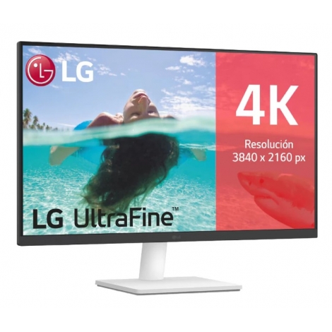 Monitor LG 27" IPS 4K 27US500-W 3840X2160 5ms 2Xhdmi White