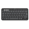 Teclado Logitech Bluetooth K380S Pebble Keys 2 Graphite
