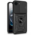 Funda Movil Back Cover Cool Hard Ring Black iPhone 16E / 17E