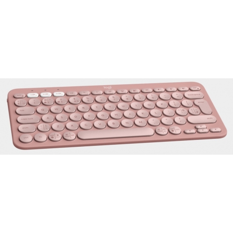 Teclado Logitech Bluetooth K380S Pebble Keys 2 Pink