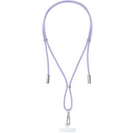 Cordon Universal Intenso Cable USB-C Lillac para Funda Smartphone