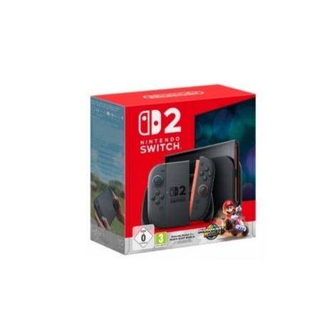 Consola Nintendo Switch 2 red / Blue + Mario Kart World